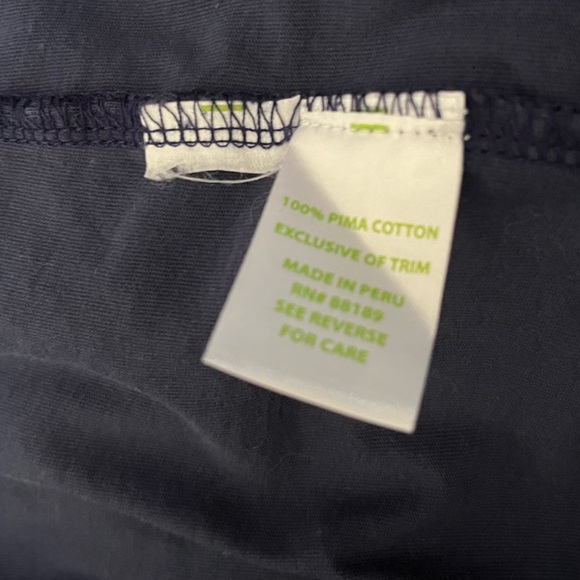 Lilly Pulitzer Marina Pima Cotton Embroidered Quarter Sleeve Shift Mini Dress XS - Picture 5 of 10